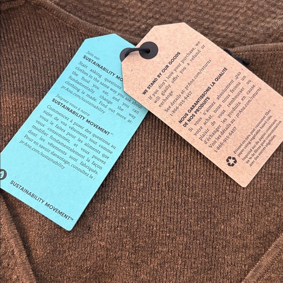 NWT Prana Bryce Bluff Dress in Dark Camel - Picture 8 of 10